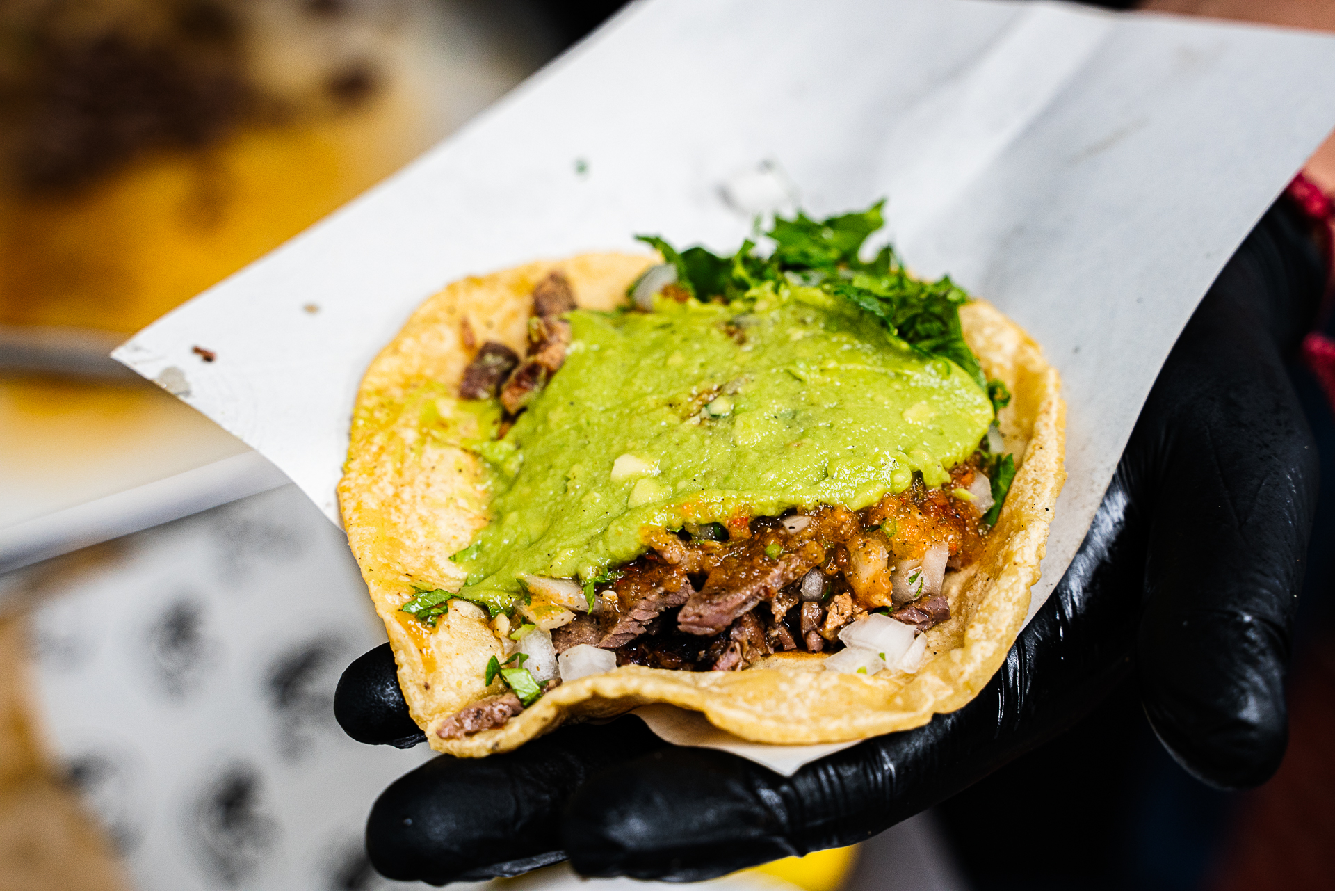 Tacos at Tijuanazo. Photo by Memo Torres for L.A. TACO.